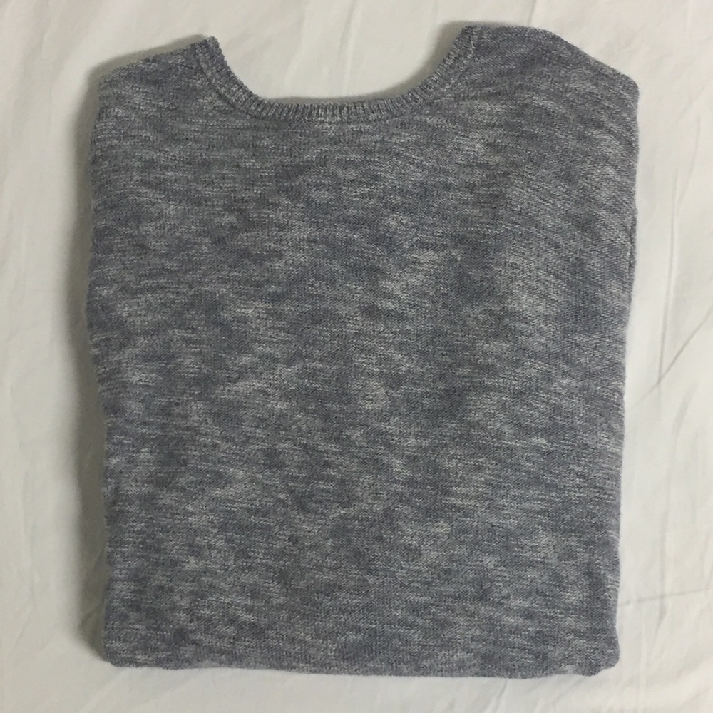 New Old Navy Crew Neck Blue/Gray XLT Sweater NWOT